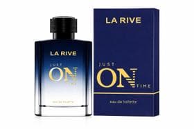 Perfume La Rive Just On Time Masculino EDT 100ml Importado Original Amadeirado Especiado