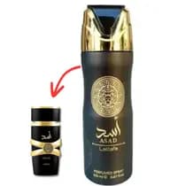 Perfume Spray Árabe Masculino Asad de Lattafa Original 200ml Asad, Fakhar Rose, Salvo