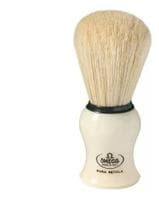 Pincel De Barbear Omega 10066 Kit Com 2 Unidades Branco - Amega