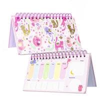 Planner Semanal Não Datado Personalizado Feminino Gatos Fofos - Hxt