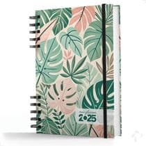 Planner Visão Semanal Mensal Capa Dura Green Nature - NISTI PRINT