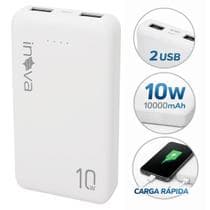 Power Bank 10000mAh Carregador Portátil Universal 2 Saídas USB - Inova