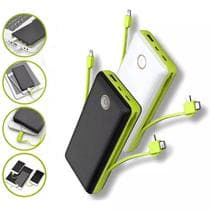 Power Bank 20Mil Carregador Portátil Carga Rápida Universal Bateria Celular Tablet