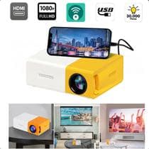 Projetor Datashow Mini Filme Portátil Hdmi Full Hd Yg300 - LIPPIN