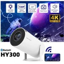 Projetor Smart Portátil Full Hd 4K Android 11.0 Wifi Bluetooth Mini Home Theater Cinema HY300 - Hy 300