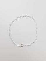 Pulseira Feminina Singapura Torcida Prata Legitima 925 - Lojas La&Ny