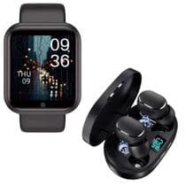 Relógio Smart Watch Inteligente D20 Masculino Feminino c/ Fone Sem fio Bluetooth - 01Smart