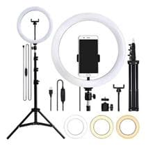 Ring Light Profissional 12 Polegadas com Tripé 2,10m Streaming