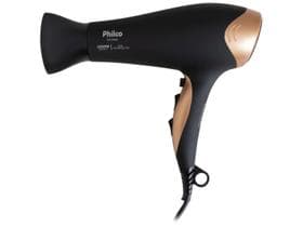 Secador de Cabelo Philco Íons Tourmaline Preto 2200W 2 Velocidades PSC2450