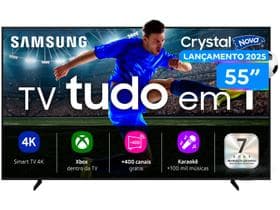 Smart TV 55" Samsung 4K UHD Crystal UHD UN55U8600FGXZD Tizen Bixby 3 HDMI