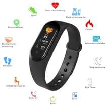 Smartband M5 Preto, põe foto, recebe notificações das redes sociais, controla a música e + - Eukeroshop