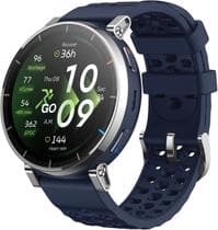 Smartwatch Amazfit Active 3 Premium Atlas Blue Azul GPS, tela AMOLED safira 4GB Armazenamento,