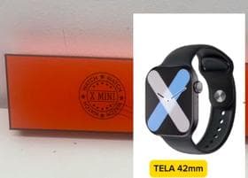 Smartwatch W10 Mini tela 42mm Série 10 Chat Gpt Ilha Tela Amoled 1gb Original Microwear Lançamento
