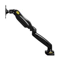 Suporte articulado north bayou f80 de mesa para tv monitor de 17 até 30 preto