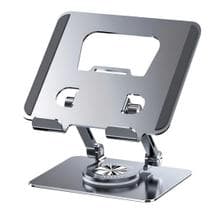 Suporte Giratório 360 Em Alumínio B-Max Para Notebook e Tablet Dobrável Antiderrapante Compacto Cin