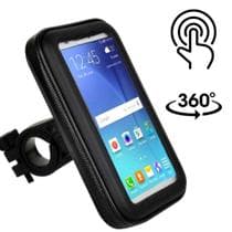 Suporte Impermeavel Celular Bicicleta Bike Moto Smartphone Gps Case A Prova D'água Bolsa Guidão Mtb - Tomate- MTG-0168