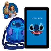 Tablet Positivo Vision TAB 7 Stitch + Capa e Bolsa - Octa-Core 3GB RAM 64GB Android 14 Go Wi-Fi Tela 7” IPS Preto