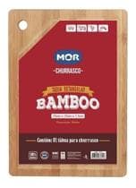 Tábua De Corte De Carne 35x25cm De Madeira Bambu - mor