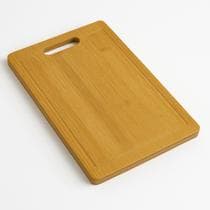 Tábua Para Corte Antibacteriana De Bambu Natural 23x33cm - Thika