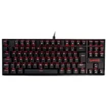 Teclado Mecânico Gamer Redragon Kumara, Anti-Ghosting, LED Vermelho, Switch Red, ABNT2, Preto - K552-2 (PT-RED)