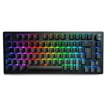 Teclado Sem Fio Mecânico Gamer Husky Nomadic, RGB, Switch Gateron G Pro Red, Bluetooth, ABNT2, Preto - HTG800PTVR