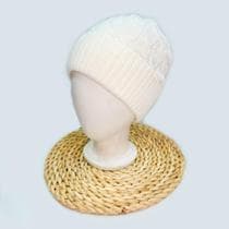Touca De Lã Trançado Feminino Para Inverno Confortável Quente Básico Varias Cores - JM