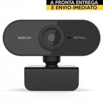 Webcam 1080p Full Hd Câmera Microfone Embutido Computador Notebook - H6