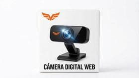 Webcam Full HD 1080P com Microfone Integrado para Chamadas Profissionais - Altomex