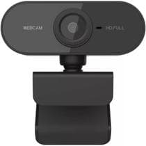Webcam Full HD 1080p com microfone (Preto) - VS