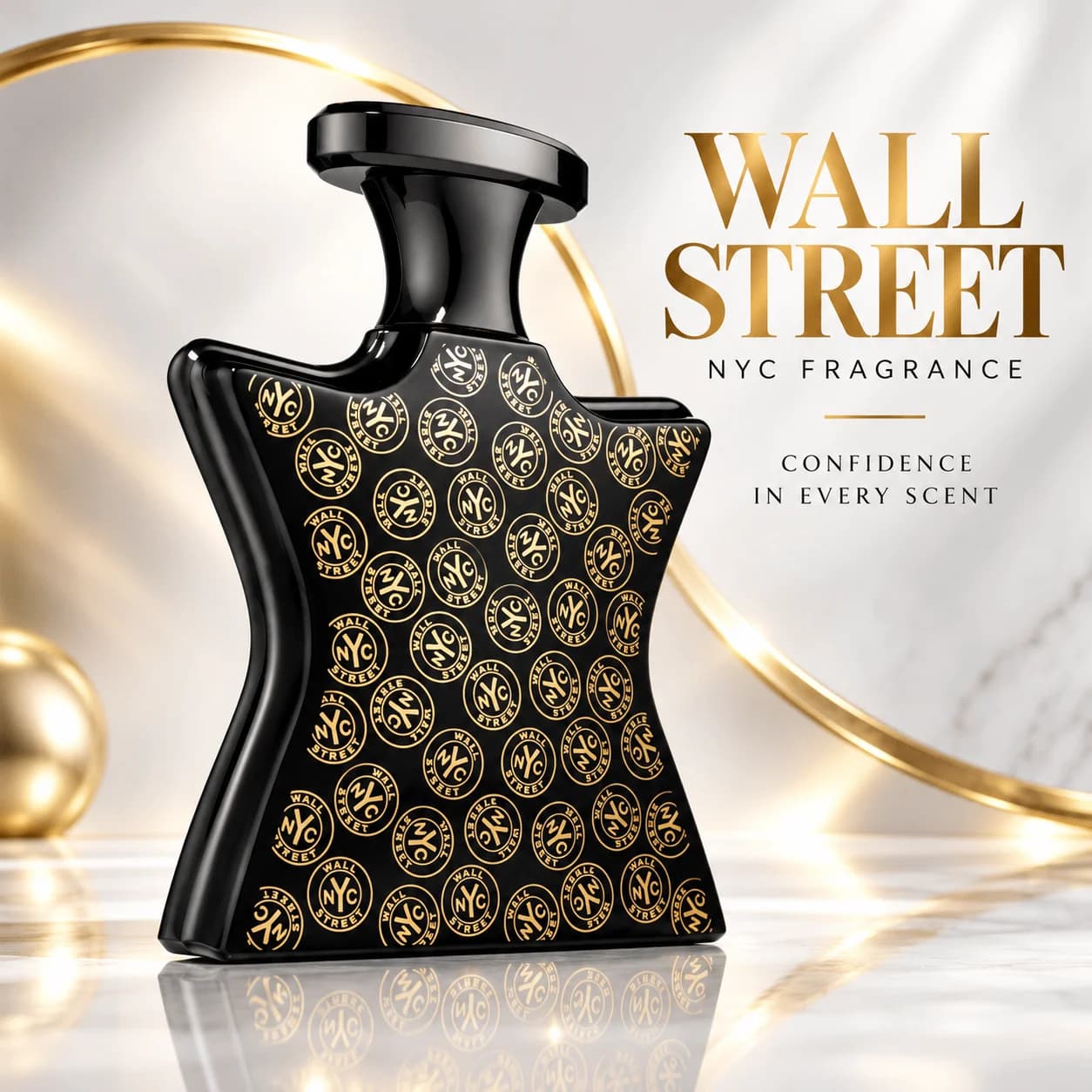 Bond No. 9 Wall Street Eau de Parfum Spray for Men & Women, Fresh Marine Herbal Woody Fragrance for Daily Wear, Office & Dates, 1.7 fl oz / 50 mL, Single Bottle