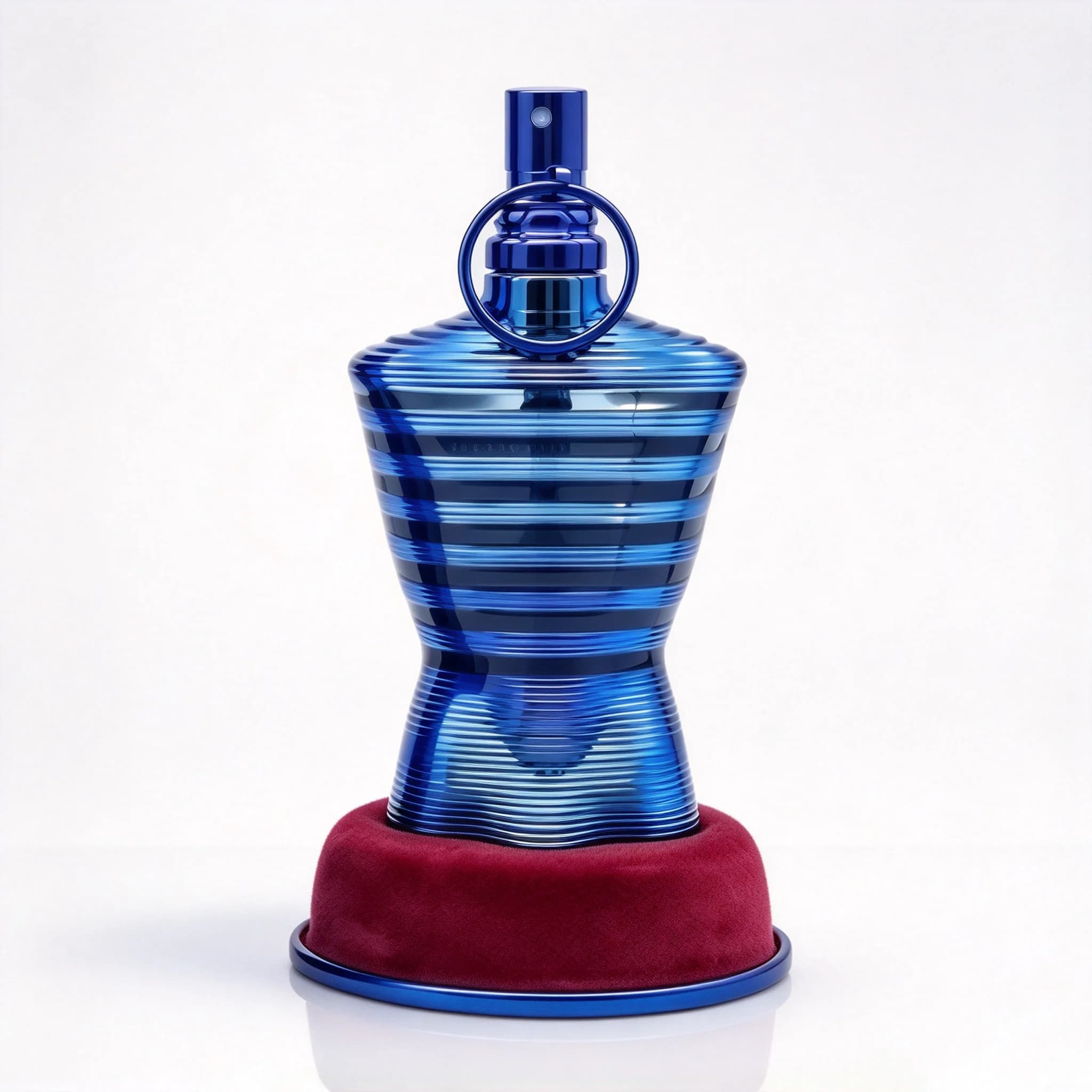 Naked Man Blue Bottle Men's Eau de Parfum 125ml—Artistic Bottle Design, Sensual Men's Fragrance for Parties and Dates