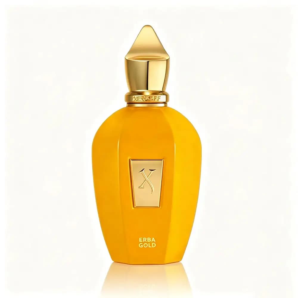 Xerjoff Erba Gold EDP, 100ml; EDP (Eau De Parfum); 10–13 Hours Of Long-lasting Fragrance With Strong Sillage; Italian Luxury Niche Perfume; Unisex