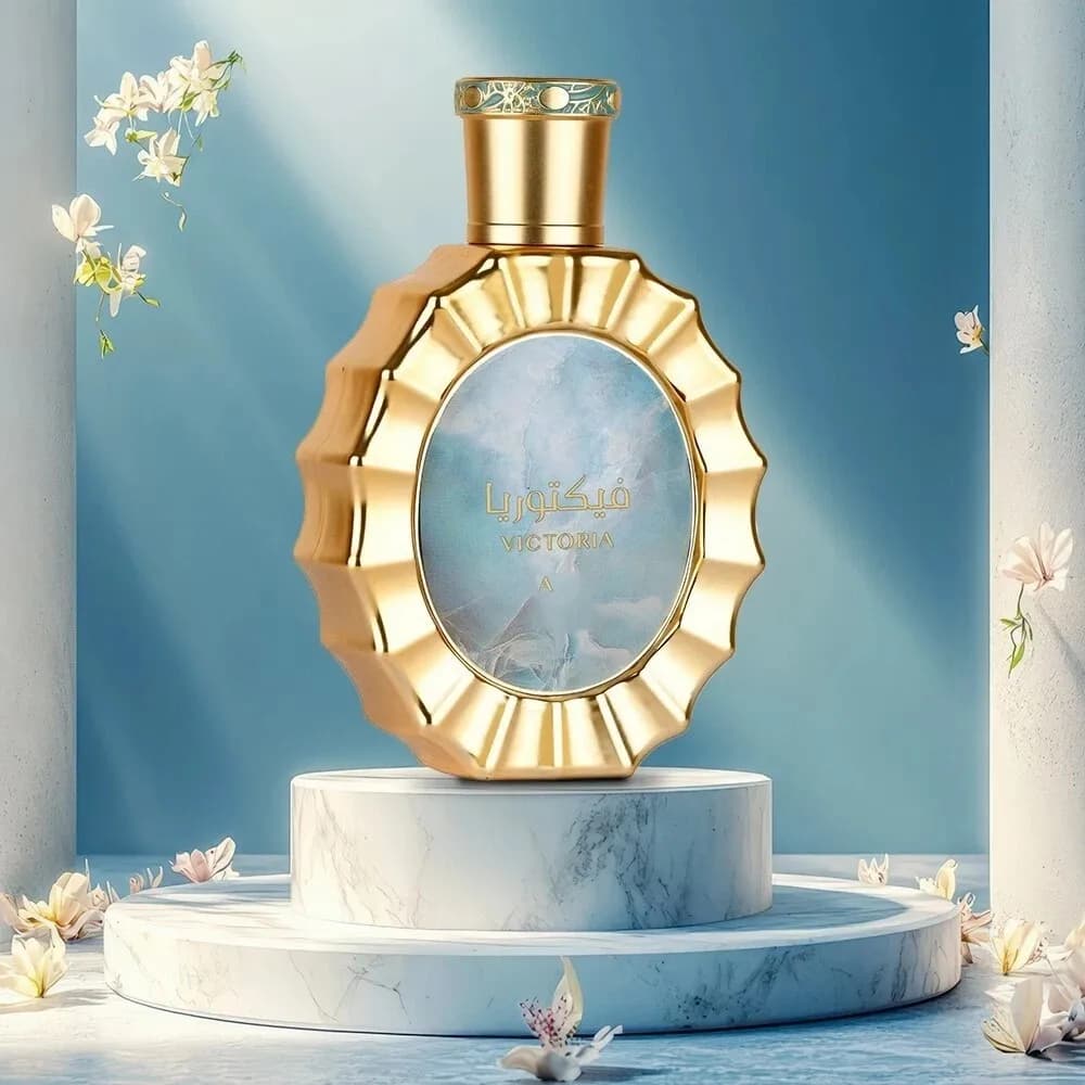 Lattafa Victoria for Women Eau De Parfum Spray, 3.4 Ounce / 100 ml, Victoria for Women Eau De Parfum Spray, 3.4 Ounce / 100 ml
