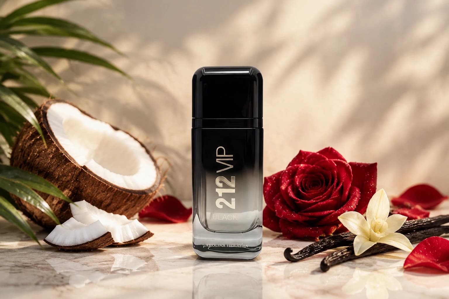 212 VIP Black by Carolina Herrera Eau De Parfum Spray 3.4 oz 100 ml Long-lasting Arabian Luxury Fragrance Ideal Gift Choice