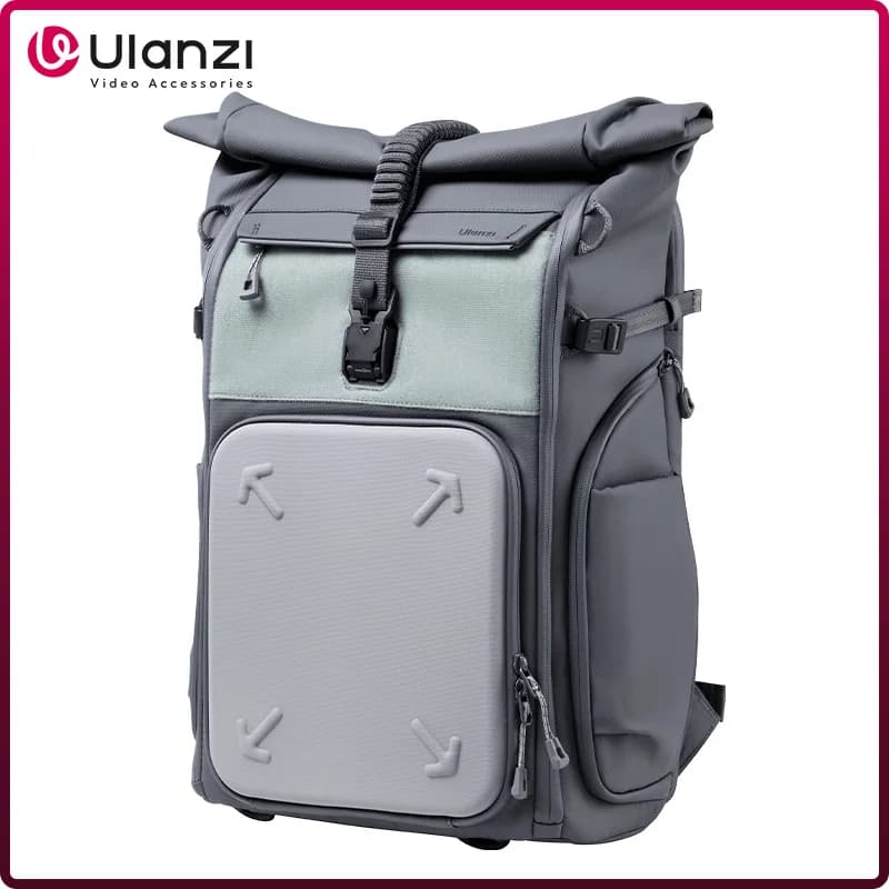 Ulanzi BP04 Hard Shell Camera Backpack Large Capacity Photography Bag DIY Space Side Quick Access for Travel Outdoor