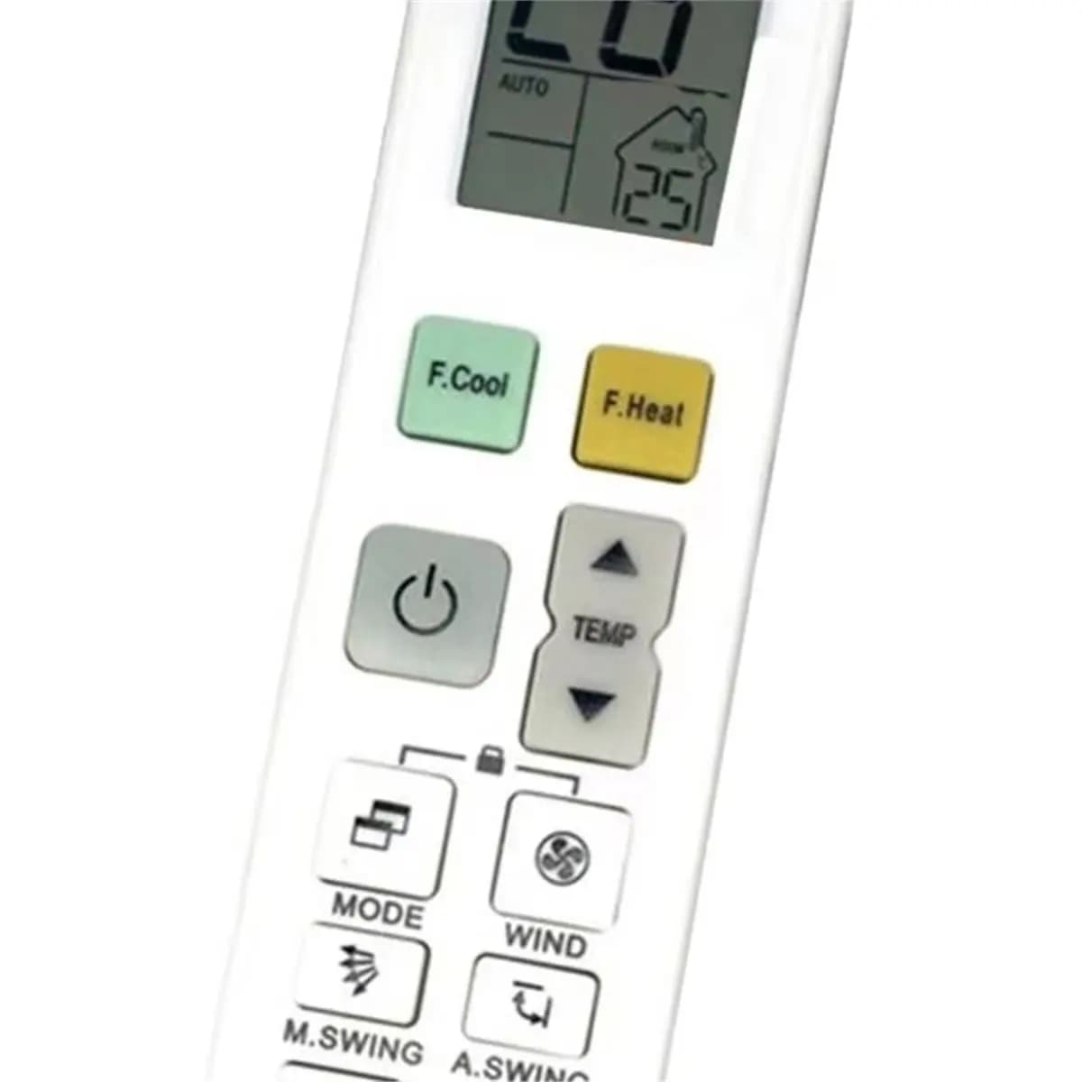 update. (with Thermometer) New Universal Air Conditioner Remote Control Works with 99% AC Units