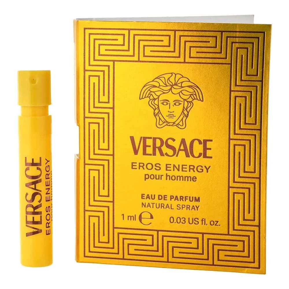 Versace Eros Energy Pour Homme m 0.03oz Edp Vial Spray