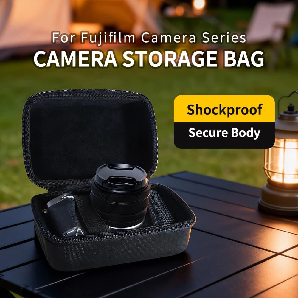Carbon Fiber Camera Bag For Fujifilm XT5 XS20 XT30 Protective Case XS10 XM5 XT50 X100VI XE5 Portable Camera Storage…