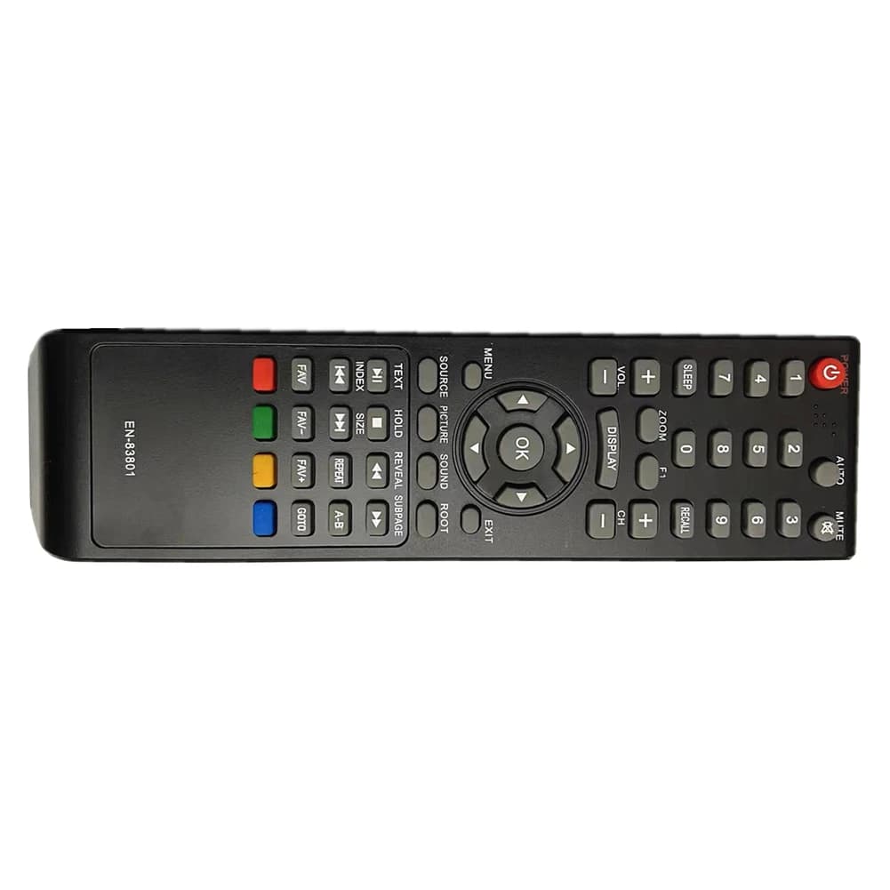 Compatible Remote Control Replacement EN-83801 for Hisense LCD LED TV HDTV Remote Control EN83801