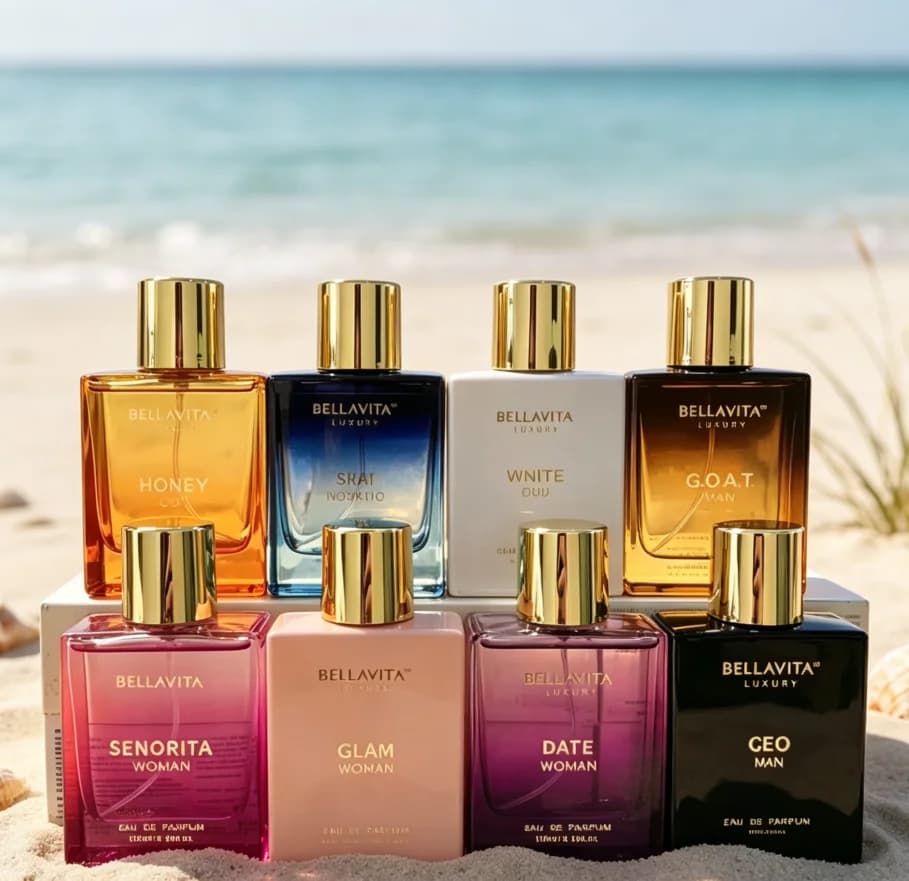 Eight perfume of BELLAVITA perfume series, 3.4 oz./100, floral and fruity woody fragrance, various fragrance styles…