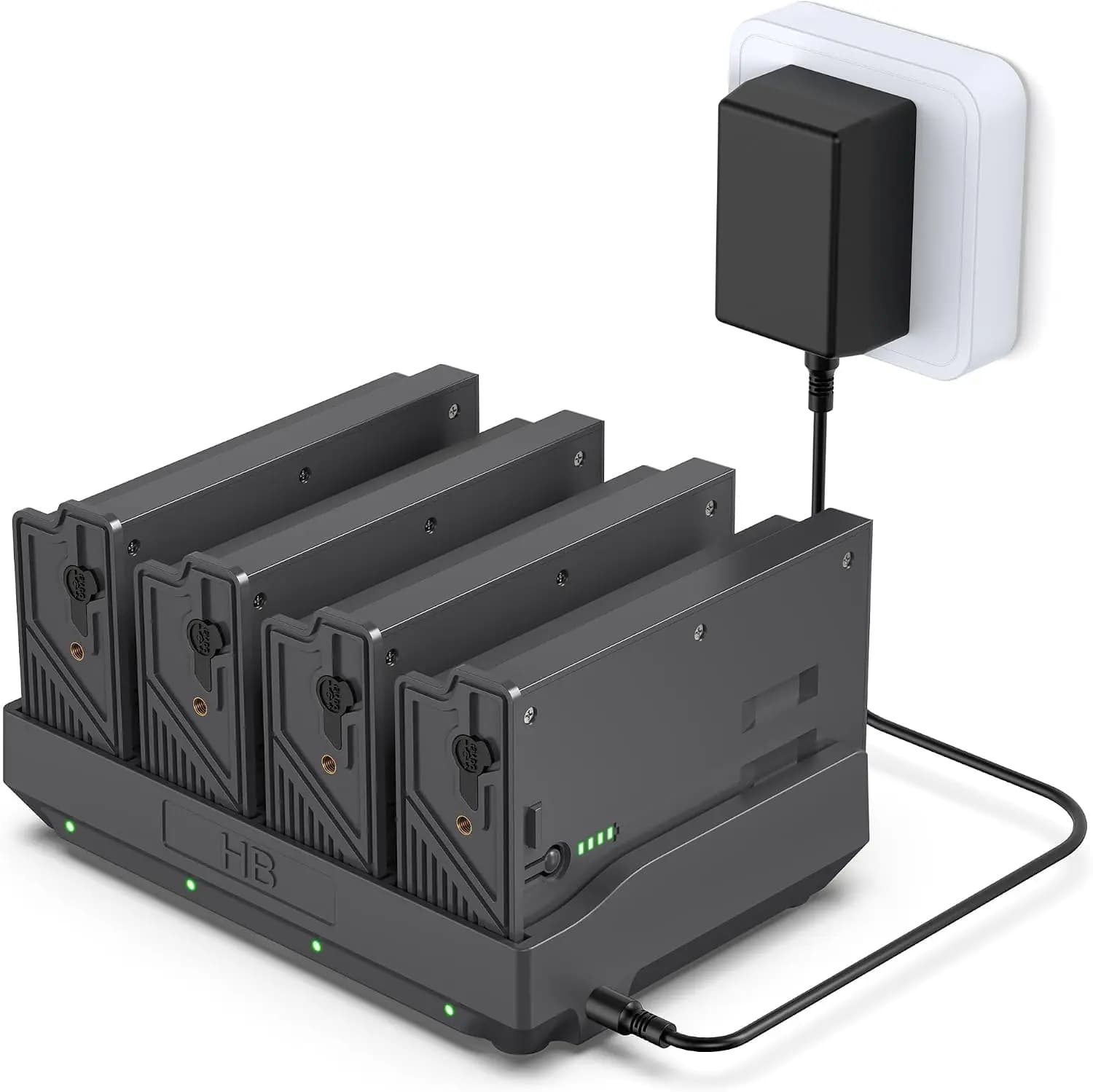 4-Pack Lipo Lithium Battery Set, 4-Slot Charger Included, for Cellular Trail Cameras: X Gen 3.0, 2.0, X Pro 3.0, Pro, X Ultra 3.0, SK, XB, X