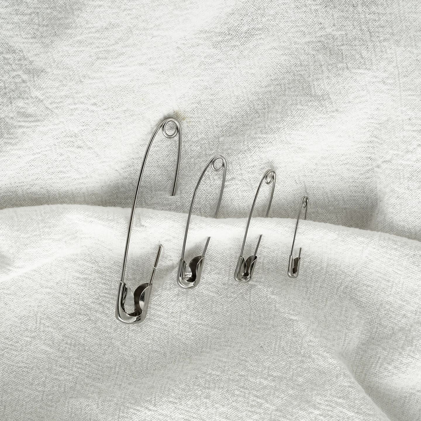 20/50Pcs Multi Size Metal Safety Pins DIY Sewing Tools Accessory Iron Needles Safety Pin Brooch Apparel Accessories