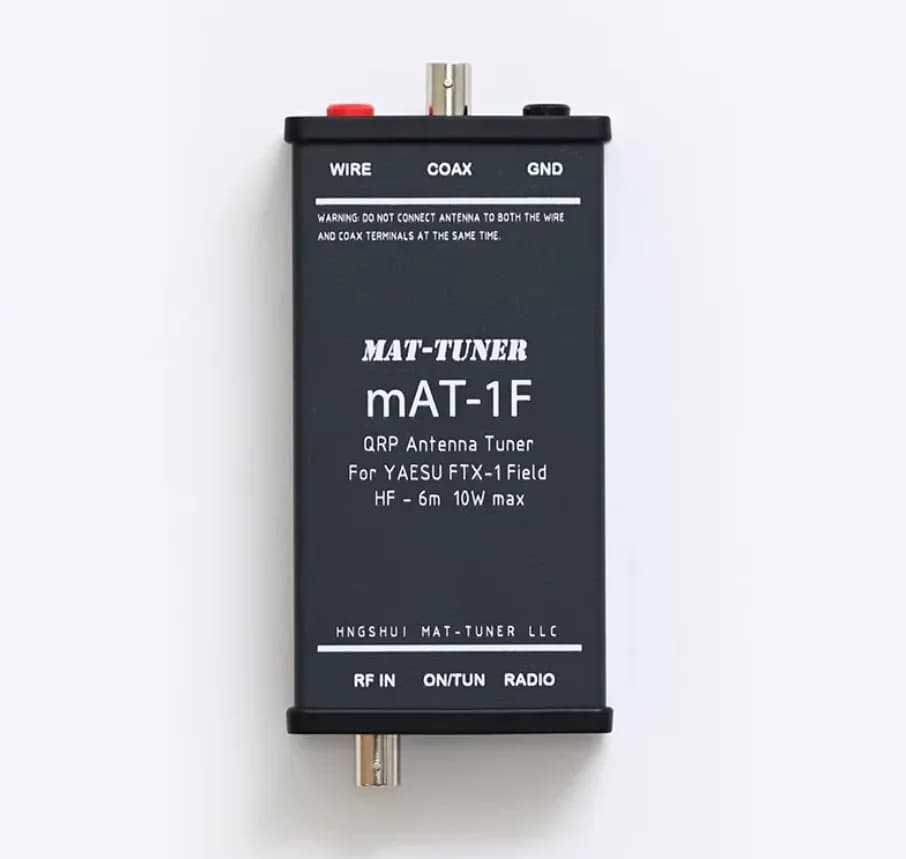 Mat-Tuner MAT-1F QRP Dedicated Automatic Antenna Tuner HF/50MHz 10W For Yaesu FTX-1 Field