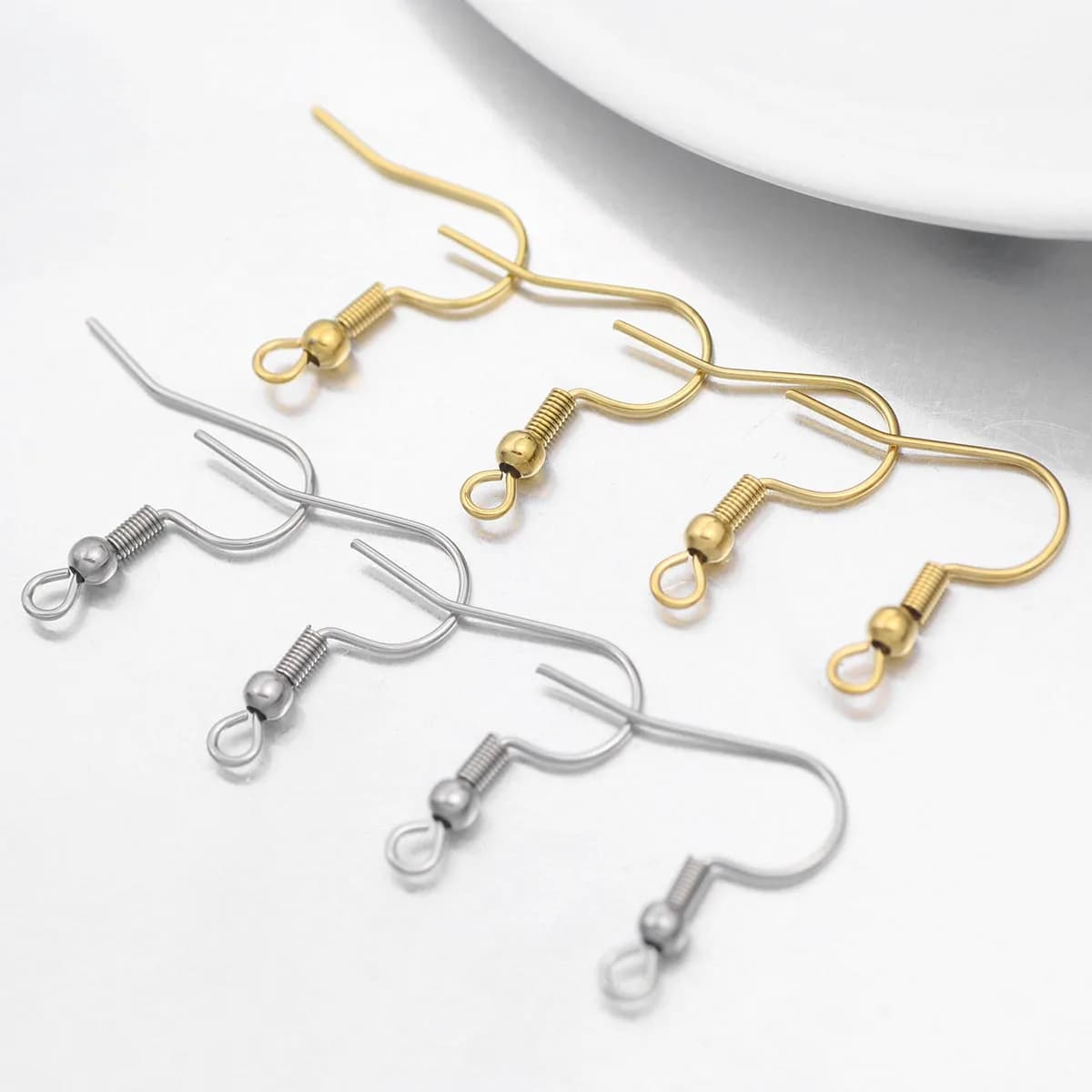 10-20Pcs 19x21mm Stainless Stee Earring Findings Earrings Clasps Hooks Fittings DIY Jewelry Crafts Making Hook Drop…