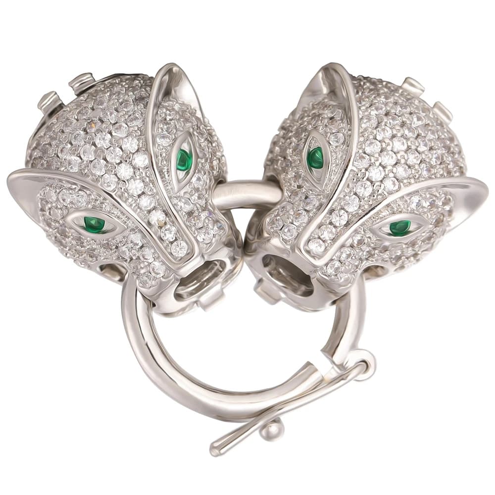 Juya Handmade Creative Decoration Leopard Panther Head Dragon Lock Clasps Accessories For DIY Beadwork Pearls Jewelry…
