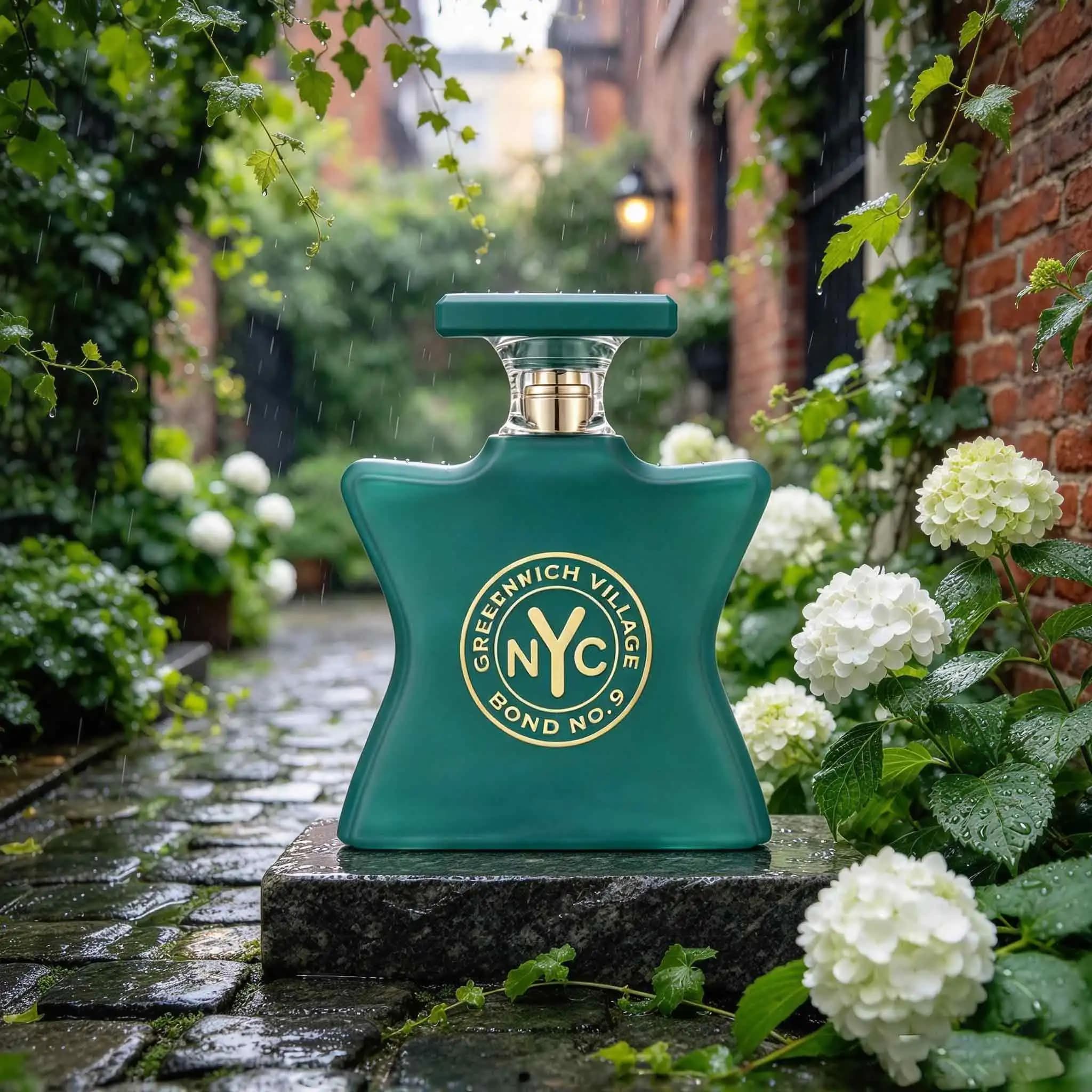 Bond No. 9 Greenwich Village, Floral Fruity Woody Perfume. Bright Fresh Fruity Top Notes,100ml3.4oz,Suitable For WorkParty And Travel,Rich Multi-Layered Aroma With Long Lasting Fragrance.