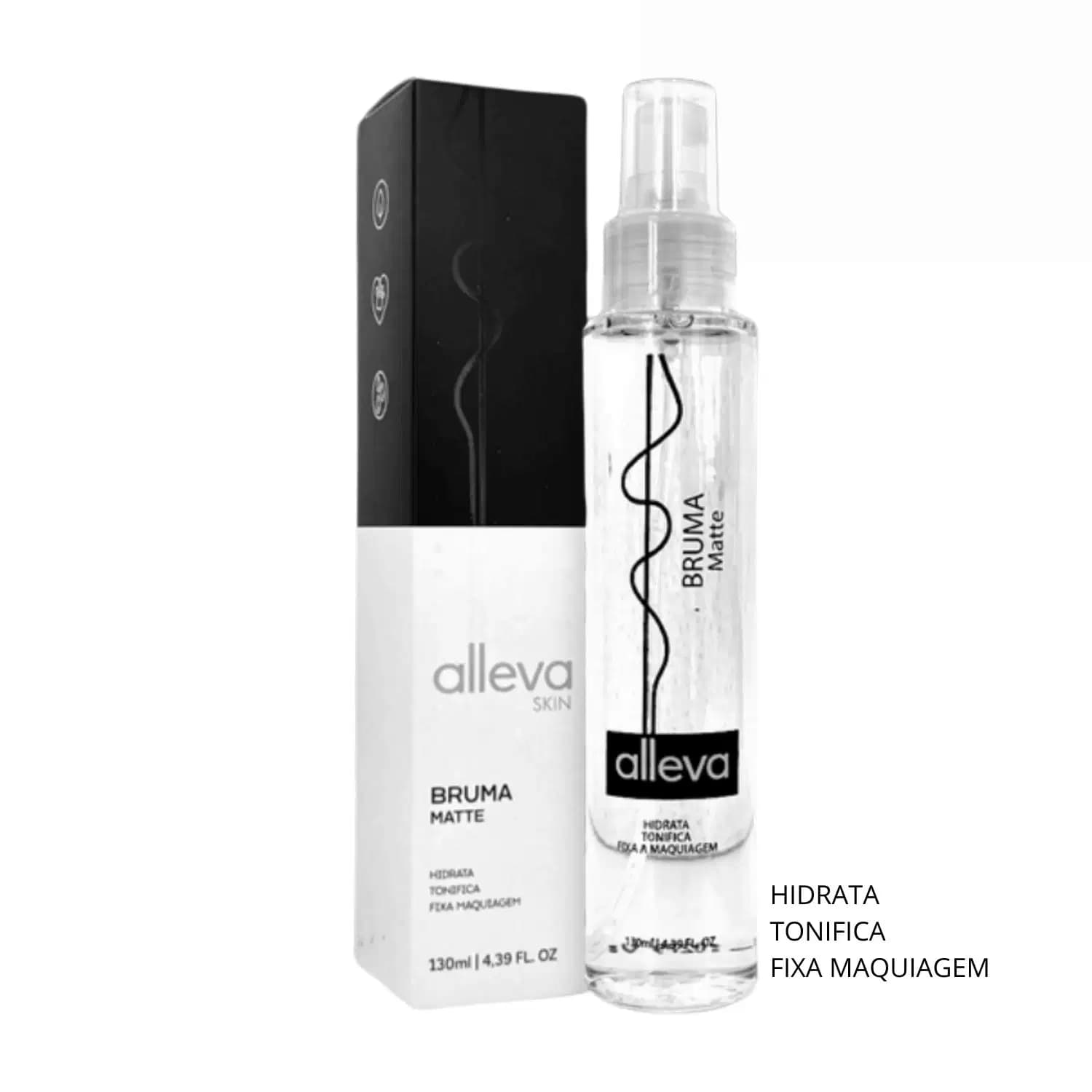 Bruma Fixadora de Maquiagem 130ml Alleva - MATTE