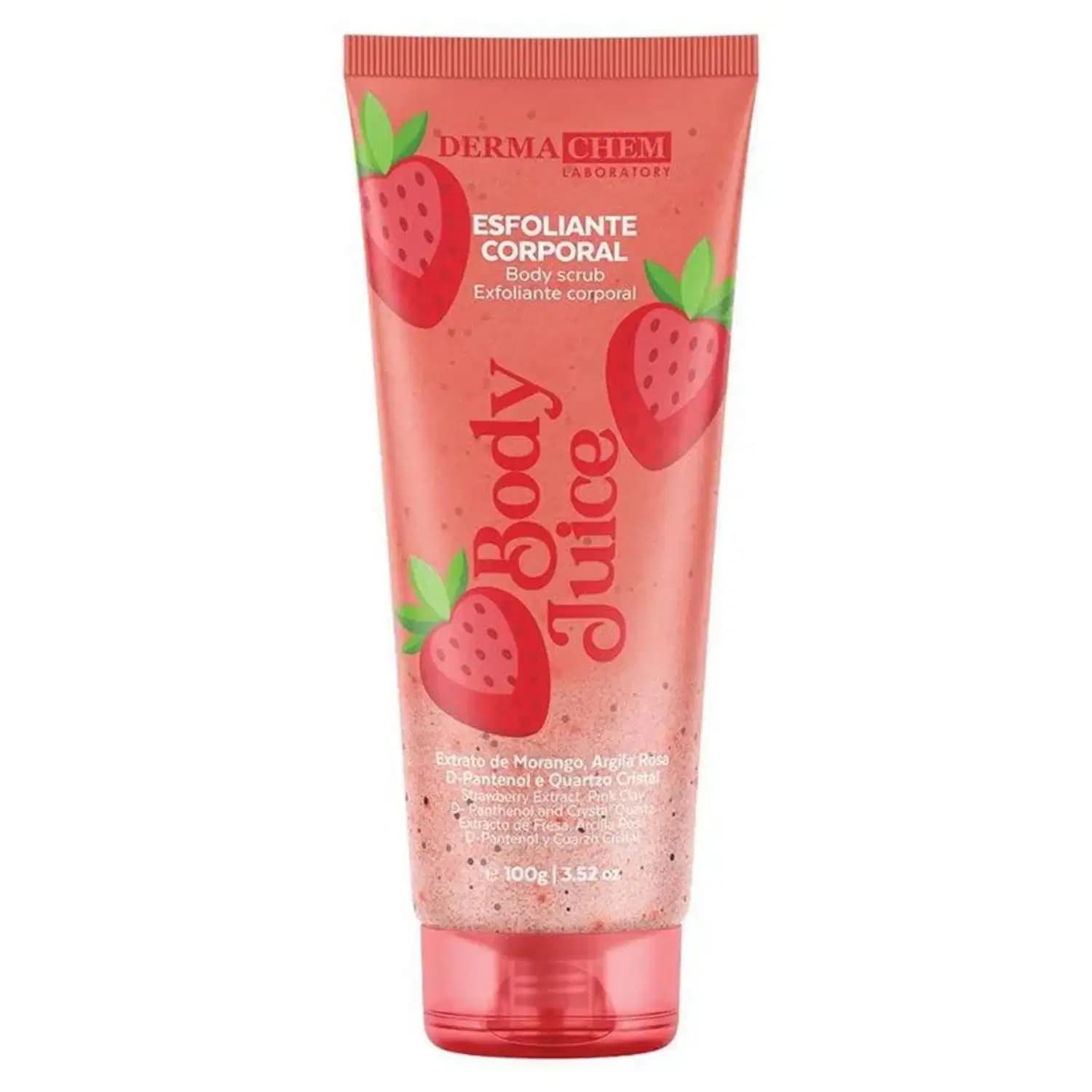 ESFOLIANTE CORPORAL MORANGO 100G DERMACHEM