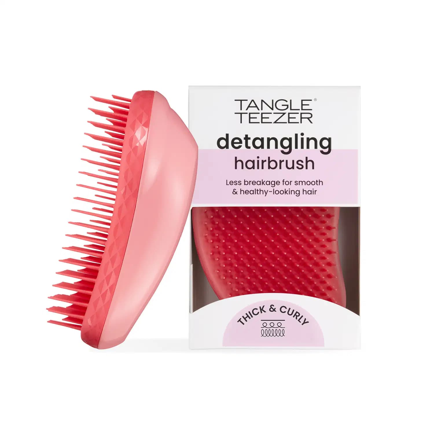 Tangle Teezer The Original Thick and Curly Pink - Escova de Cabelo
