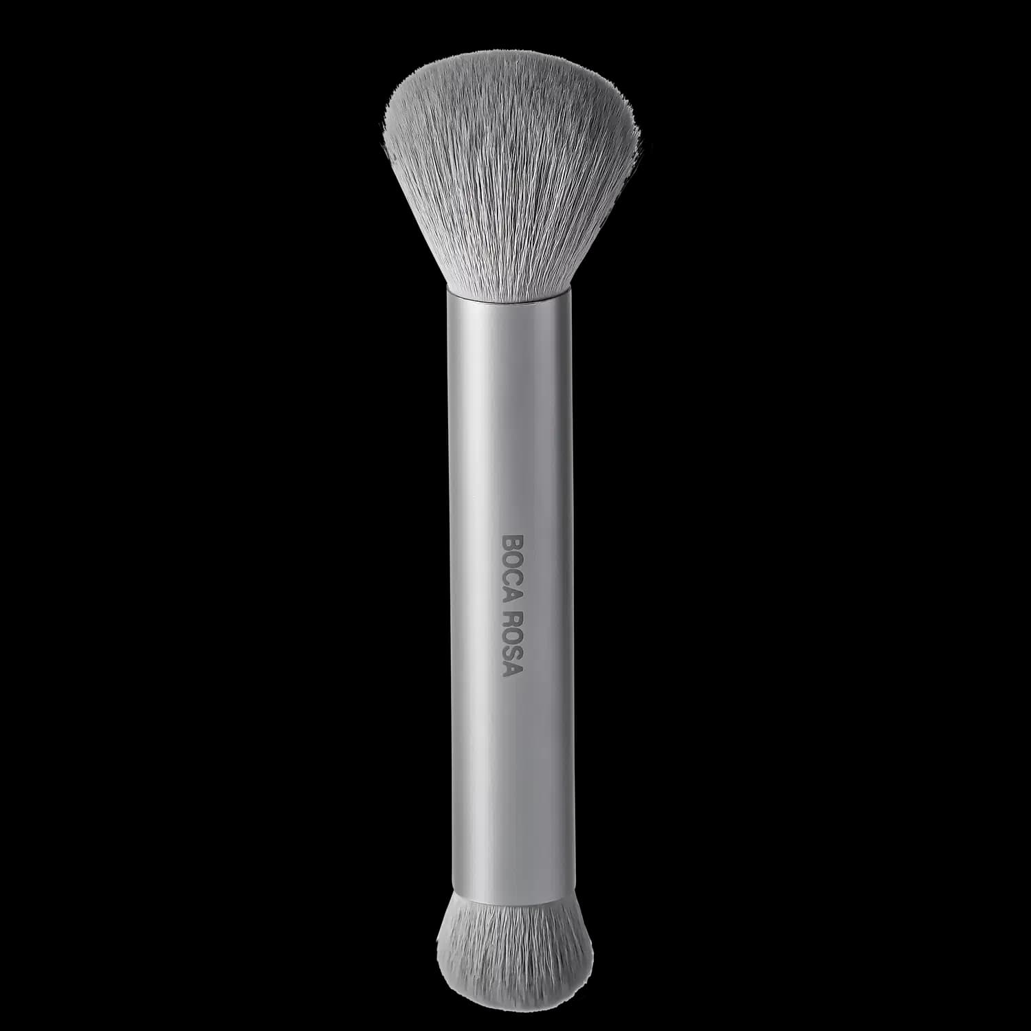 Boca Rosa Pro 2 Cinza - Pincel Duo para Maquiagem 13g